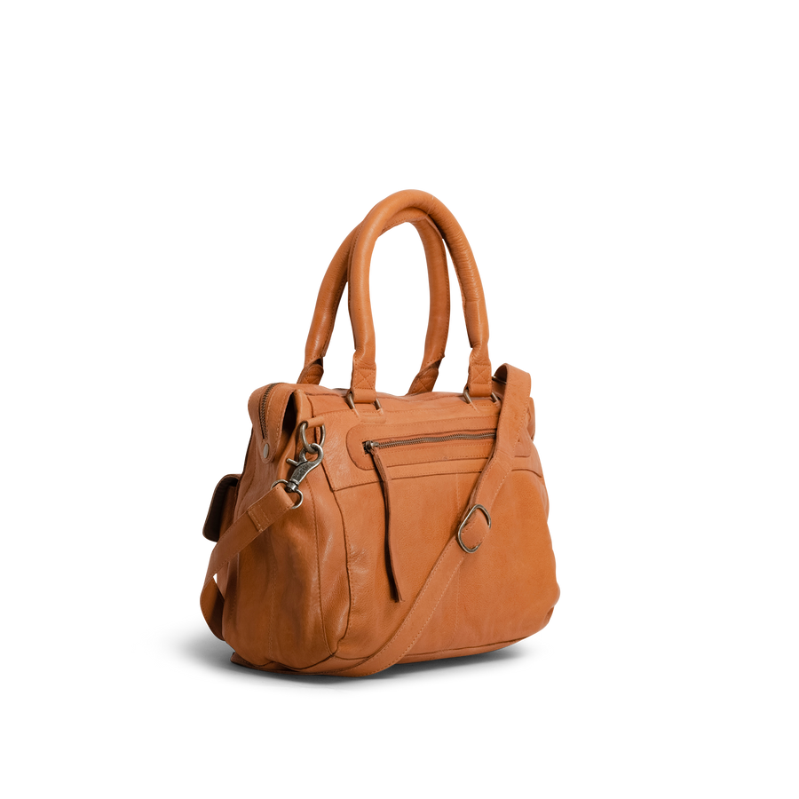 Day & Mood DayAya Satchel Satchel Cognac