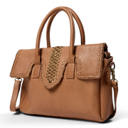 Day & Mood DayFiona Satchel Workbag Work Bag Saddle
