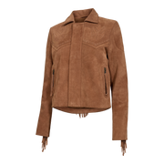 Day & Mood DayFregie Fringe Jacket Jacket Saddle