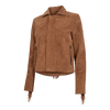 Day & Mood DayFregie Fringe Jacket Jacket Saddle