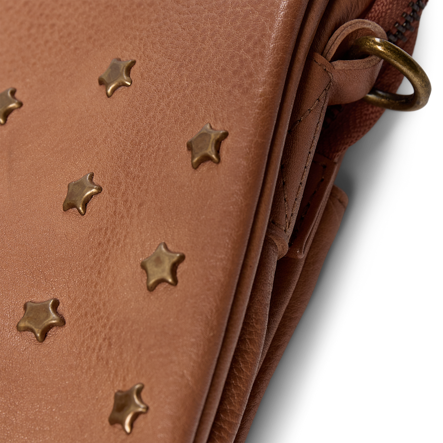 Day & Mood DayStar Large Multi Pocket Crossbody Crossbody Saddle